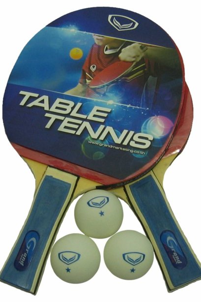 ไม้ปิงปองแกรนด์คู่+ลูก 378238/ชุด