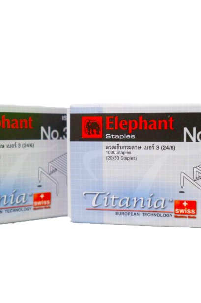 ลวดเย็บกระดาษ Elephant No.3(24-6)