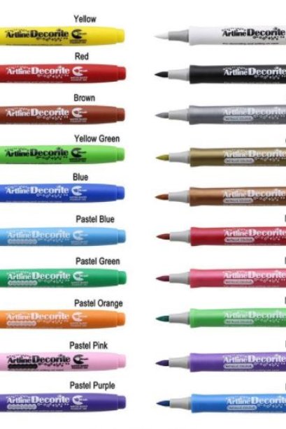 ปากกาเน้นข้อความ Artline Decorite 1.0 คละสี