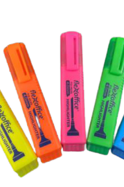 ปากกาเน้นข้อความ Flexoffice 4 mm