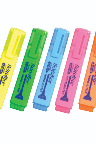 ปากกาเน้นข้อความ FLEXOFFICE FO-HL05 GIALLO