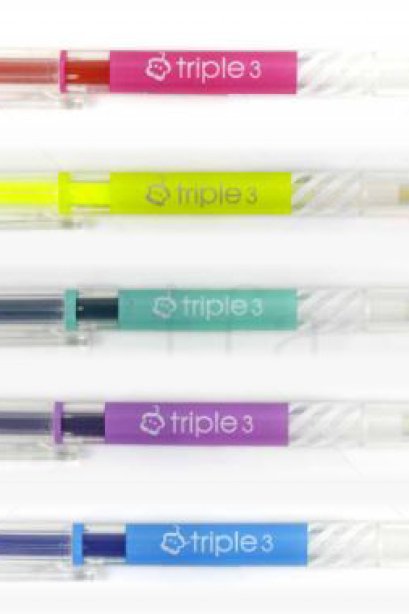 ปากกาเน้นข้อความลบได้ Triple