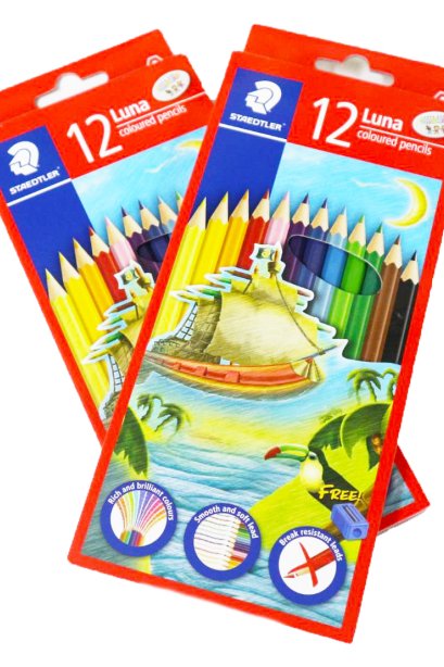 Staedtler Luna 12 coloured pencils