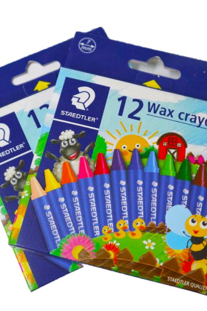 Staedtled 12 wax crayons