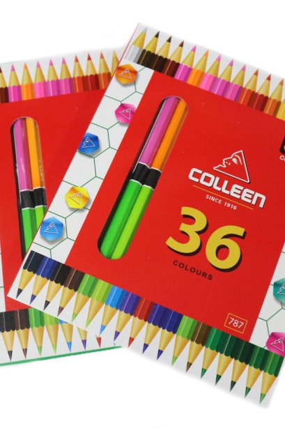 สีไม้ Colleen 36 สี 18 ด้าม