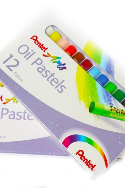 Pentel oil pastels 12 colors PHN-12 AZ