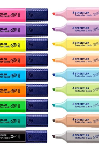 ปากกาเน้นข้อความ 364 คละสี