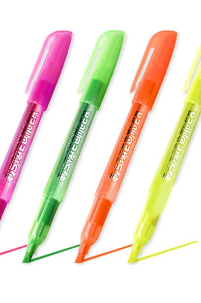 ปากกาเน้นข้อความ ลูน่า คละสี