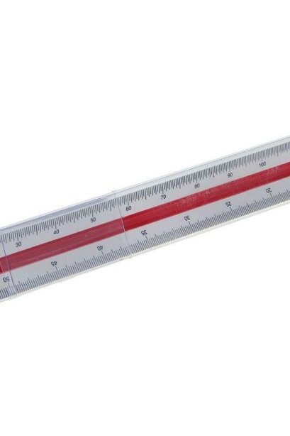 ไม้บรรทัดสเกลสามเหลี่ยม No.E8930