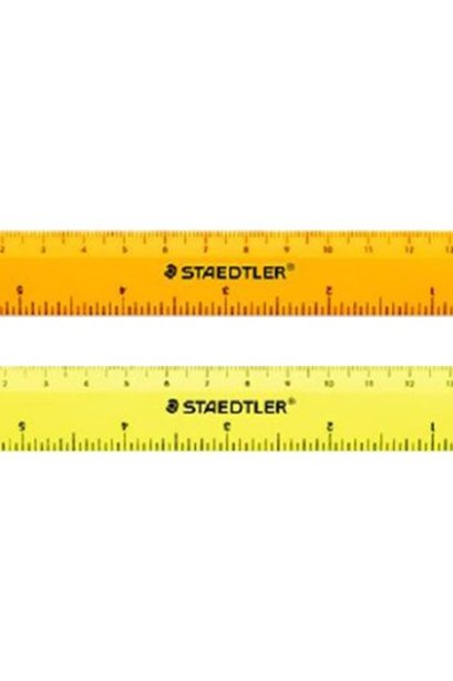 ไม้บรรทัด ขนาด 6 นิ้ว สีพาสเทล