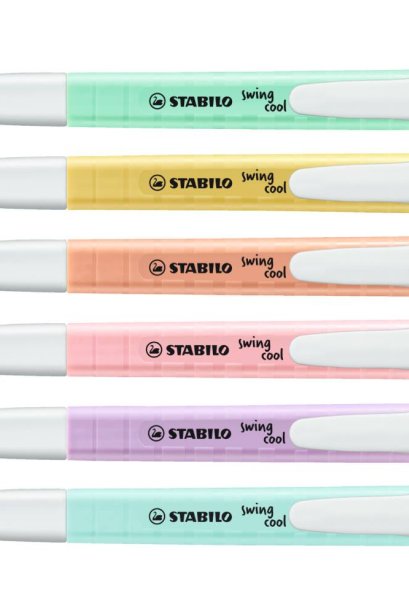 ปากกาเน้นข้อความ stabilo swing cool 275/155-8