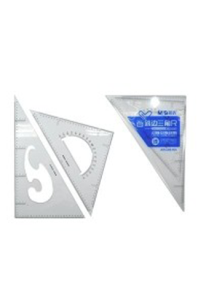 ไม้สเกลสามเหลี่ยม 2 ชั้น 20 CM