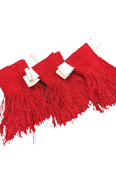 พู่แดงสด 2 ชั้น