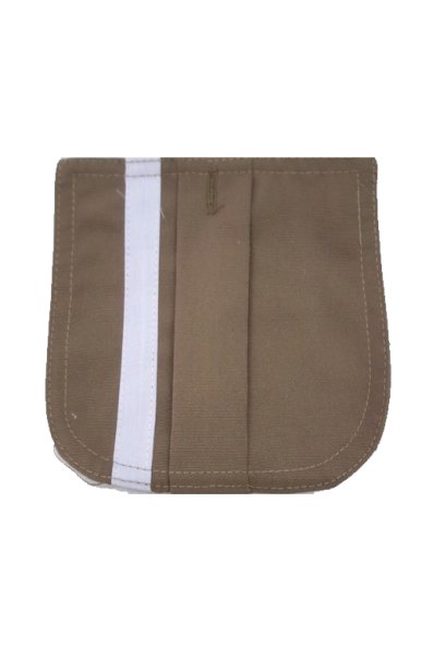 กระเป๋าเสื้อลูกเสือขาว 1 เส้น