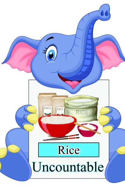 สื่อลองโฟม ช้างนามนับได้ - นับไม่ได้ ขนาด 30 ซม.+ขาตั้ง /วรา