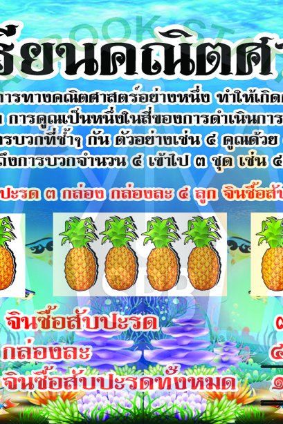 สื่อ A3 เริ่มเรียนคณิตศาสตร์/วรา