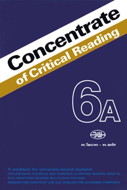 Concentrate of Critical Reading 6 A/วพ