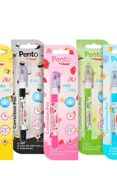 ปากกาลบคำผิด Pentel ZL72-W
