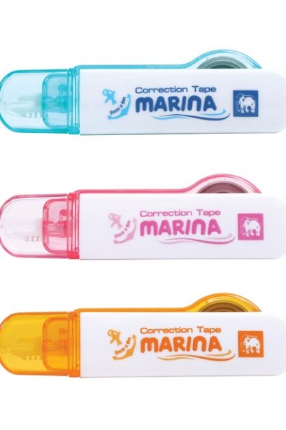 เทปลบคำผิด ตราช้าง มารีน่า