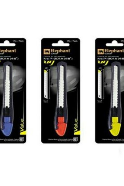 คัตเตอร์ ตราช้าง P-901A ขนาด 9 มม.