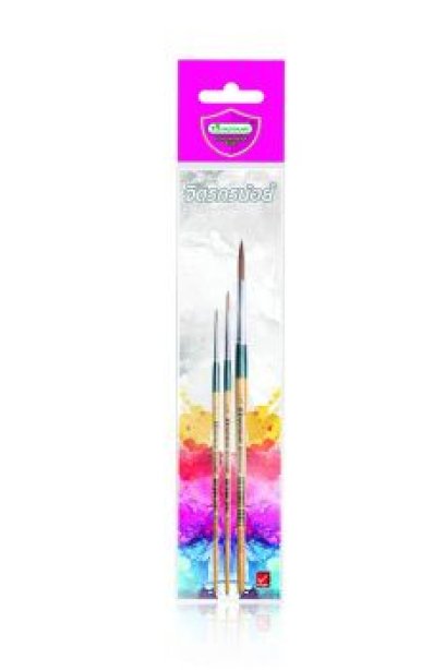 ชุดพู่กันกลมมาสเตอร์อาร์ต จิตรกรน้อย เบอร์ 1/3/7