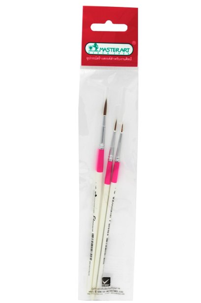 ชุดพู่กัน มาสเตอร์อาร์ต ฟลอเรนซ์ เบอร์ 0/2/6