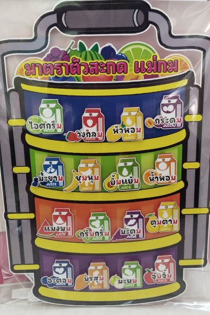 งานสื่อ ปิ่นโต มาตราตัวสะกด แม่กม+ขาตั้ง