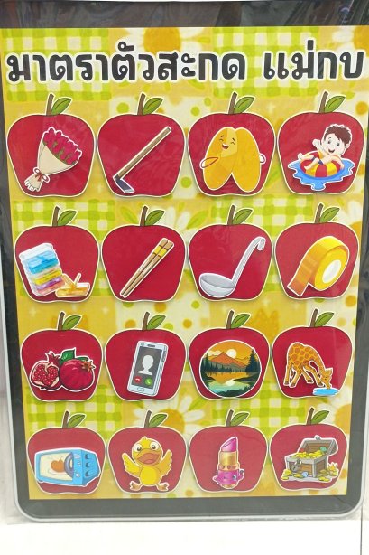 สื่อ i-pad มาตราตัวสะกด แม่กบ