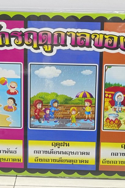 งานสื่อ A3 ฤดูการของไทย