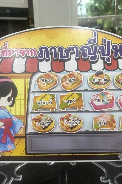 สื่อติดแปะ คำที่มาจากภาษาญี่ปุ่น+ขาตั้ง