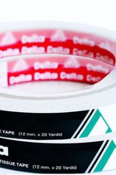 เทปเยื่อกาว เดลต้า ขนาด 12*20 หลา