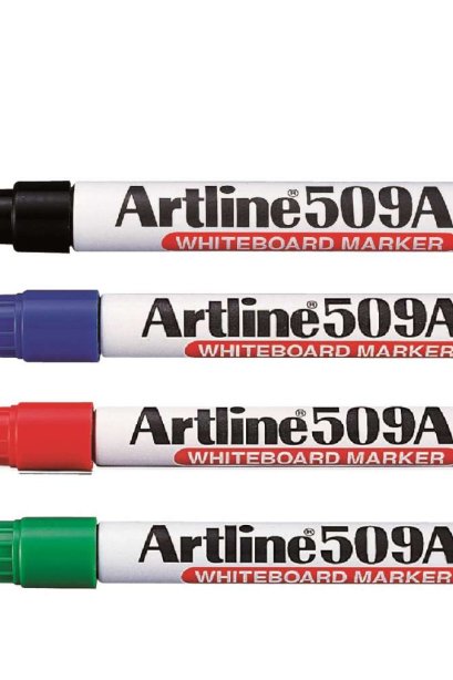 ปากกาไวท์บอร์ด A-Line หัวตัด คละสี