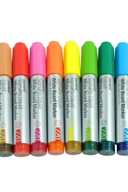 ปากกาไวท์บอร์ด Monami หัวกลม 220