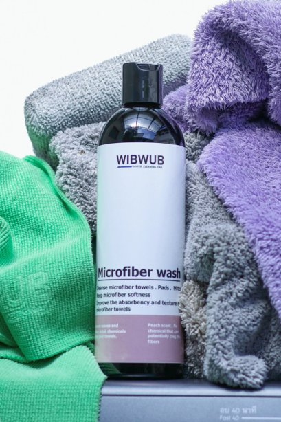 น้ำยาซักผ้าไมโครไฟเบอร์ (WIBWUB Microfiber Wash)