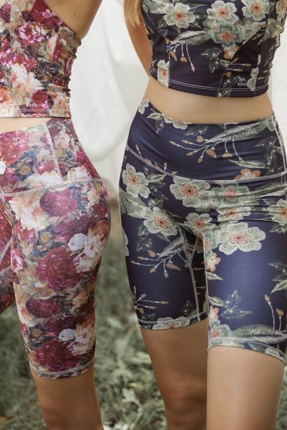 Chinese rose Shorts - กางเกงฟิตเนส