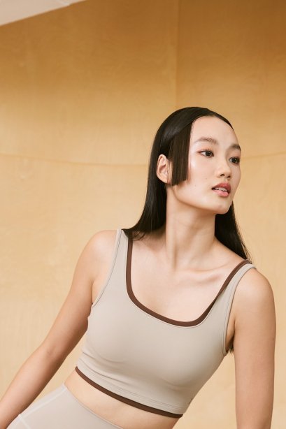 Rosslin crop top -สปอร์ตบรา