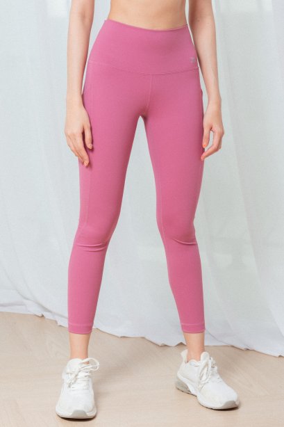 Two-tone Leggings - กางเกงเอวสูง