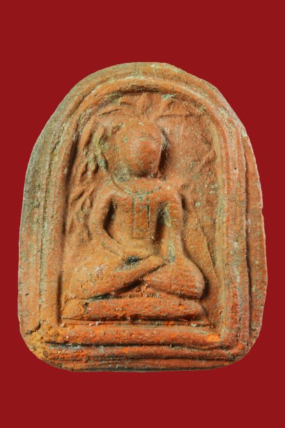 Phra LP Boon Pim ProkBhodiSiean Loan Sadungklub Nuea Din (Baked clay)