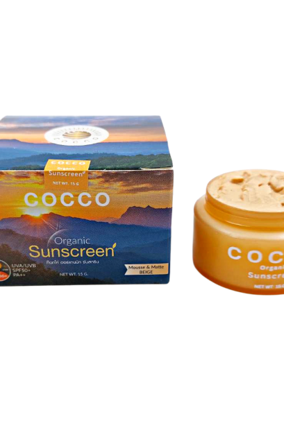 ค๊อกโค่  ออร์แกนนิก ซันสกรีน  Cocco Organic Sunscreen