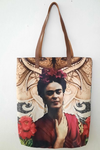 กระเป๋าFrida / กระเป๋าผ้าแคนวาส / กระเป๋าผ้าฟรีด้า / จัดส่งฟรี