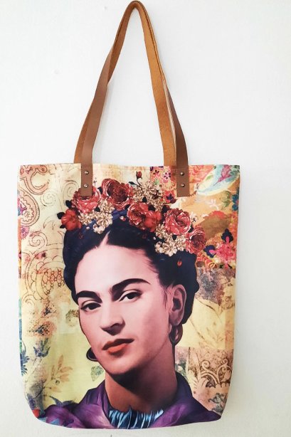 กระเป๋าFrida / กระเป๋าผ้าแคนวาส / กระเป๋าผ้าฟรีด้า / จัดส่งฟรี