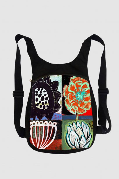 Flat Backpack / Daily ฺฺBackpack / ฺBackpacks / Canvas Backpacks