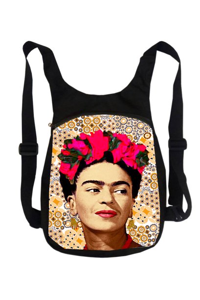 Frida Backpacks / Flat Backpack / Daily backpack / ฺBackpacks / Canvas Backpacks