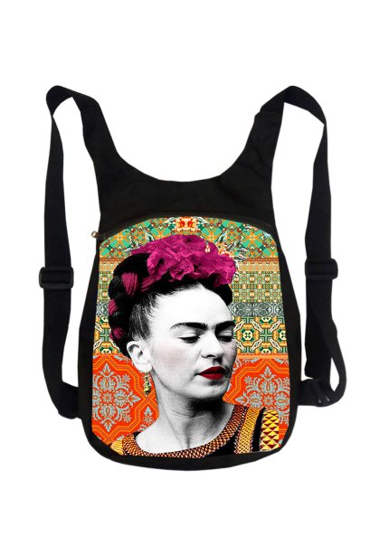 Frida backpack / Flat Backpack / Daily backpack / ฺBackpacks / Canvas Backpacks