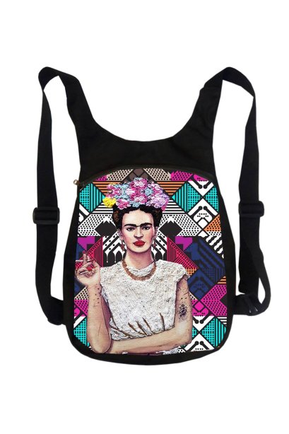 Frida Backpacks / Flat Backpack / Daily backpack / ฺBackpacks / Canvas Backpacks