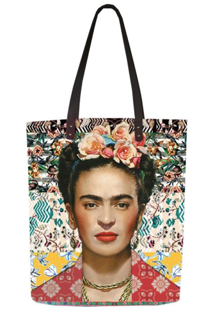 กระเป๋าพิมพ์ลายFrida / กระเป๋าผ้าแคนวาส / กระเป๋าผ้าฟรีด้า / จัดส่งฟรี