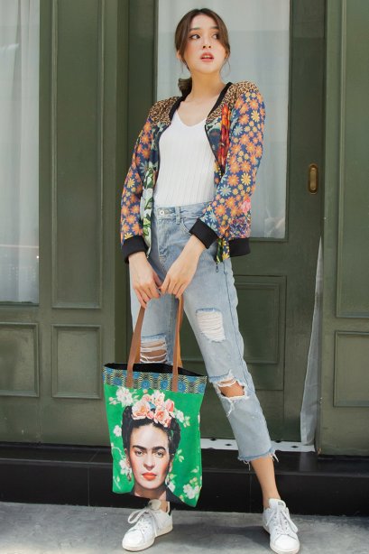 เสื้อคลุมพิมพ์ลาย / เสื้อคลุมลายฟรีด้า