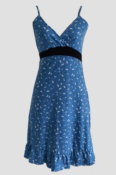 เดรสลำลอง / เดรสสั้น / เดรสสายเดี่ยว /จัดส่งฟรี