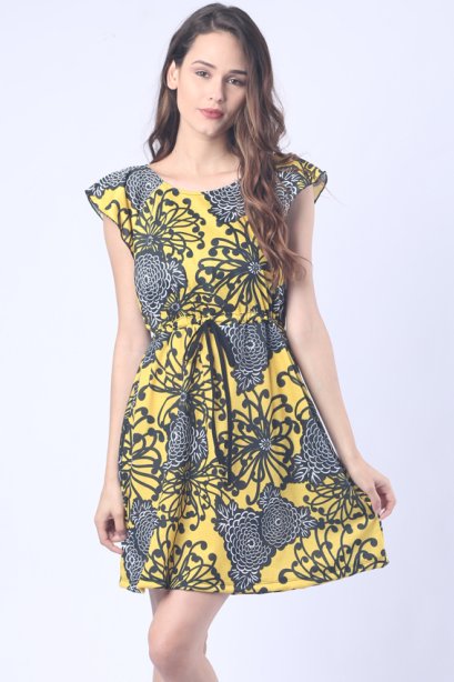 เดรสลำลอง / เดรสสั้น / จัดส่งฟรี