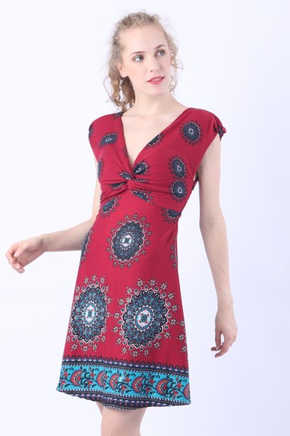 Knot Front Summer Dress